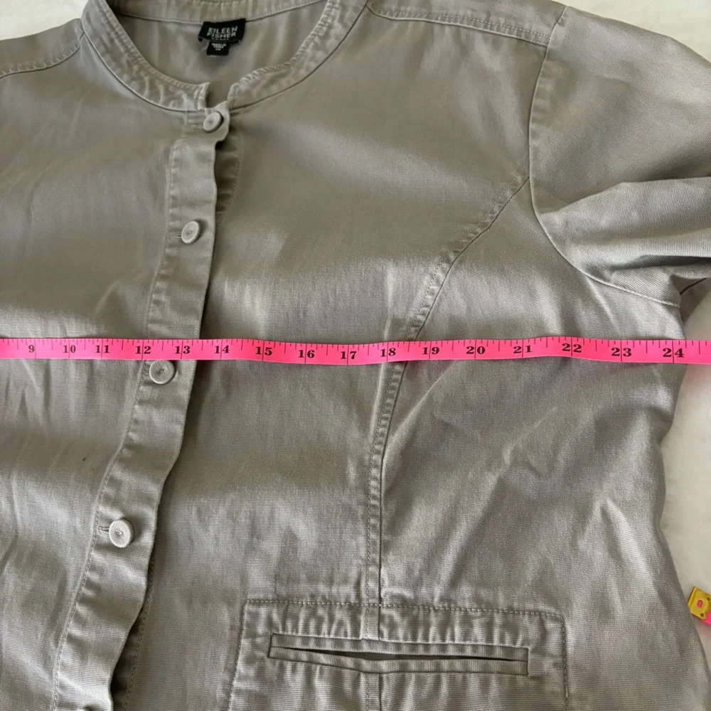 Eileen Fisher Button Up Jacket, plus size 1X - Picture 12 of 14